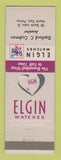 Matchbook Cover - Elgin Watches Danford Cushman Jewelry North East PA