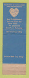 Matchbook Cover - Elgin Watches Danford Cushman Jewelry North East PA
