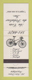 Matchbook Cover - Au Coin de Pedaleur Bicycles Repentigny QC WEAR