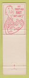 Matchbook Cover - Monsanto Safety Springfield MA