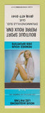 Matchbook Cover - Boutique Sport Pierre Roux Drummondville QC pinup