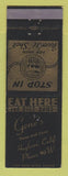 Matchbook Cover - Gene's Hughson CA Restaurant