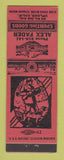 Matchbook Cover - Alex Fader Sporting Goods Upland CA 1945