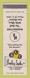 Matchbook Cover - GLC Bowling Supply Flint MI