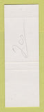 Matchbook Cover - Subway Furniture Truro Milford NS SAMPLE CREASED