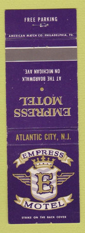 Matchbook Cover - Empress Motel Atlantic City NJ