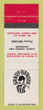 Matchbook Cover - Gandy Danger Ann Arbor MI Restaurant