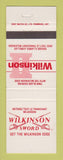 Matchbook Cover - Wilkinson Sword Ontario Eddie Match Toronto