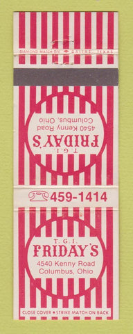Matchbook Cover - TGI Friday's Columbus OH