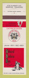 Matchbook Cover - Admiral Benbow Inn Memphis TN