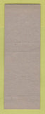 Matchbook Cover - Joe Male Service oil gas towing wrecker pinup SAMPLE