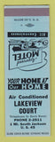Matchbook Cover - Lakeview Court Motel Jackson TN? SAMPLE