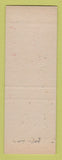 Matchbook Cover - Omaha Livestock Cattle Market NE SAMPLE