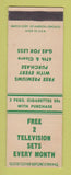 Matchbook Cover - Oil gas Chicago IL SAMPLE