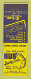 Matchbook Cover - Joe Goldstein's Hub Sporting Goods Guns Cheyenne WY