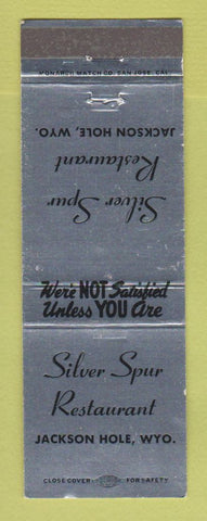 Matchbook Cover - Silver Spur Restaurant Jackson Hole WY