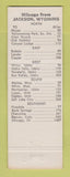 Matchbook Cover - Silver Spur Restaurant Jackson Hole WY