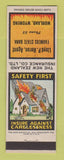 Matchbook Cover - Lloyd Heron Insurance Farmers State Bank Worland WY