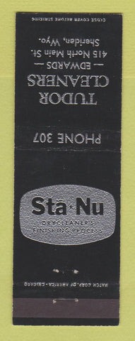 Matchbook Cover - Sta Nu Cleaning Tudor Sheridan WY