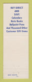Matchbook Cover - Bankers Gift Supply Cheyenne WY