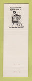 Matchbook Cover - Bank of Laramie WY Master Charge
