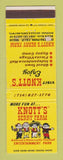 Matchbook Cover - Knott's Berry Farm Buena Park CA WEAR