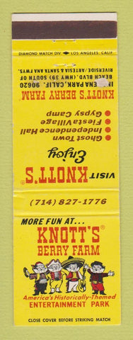 Matchbook Cover - Knott's Berry Farm Buena Park CA WEAR