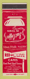 Matchbook Cover - Red White Cafes Casper WY