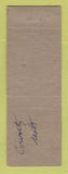 Matchbook Cover - Half Way House Restaurant Sheridan WY