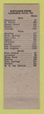 Matchbook Cover - Lincoln Lodge Laramie WY