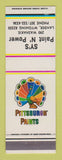 Matchbook Cover - Pittsburgh Paints Sy's Lander WY