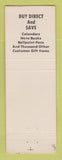 Matchbook Cover - Bankers Gift Supply Cheyenne WY