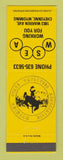 Matchbook Cover - Wyoming State Employees Association Cheyenne WY