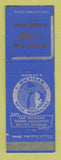 Matchbook Cover - Michigan Tourism Bay City MI