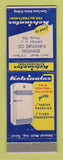 Matchbook Cover - Kelvinator Refrigerator Edenton NC Furniture