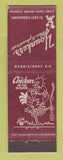 Matchbook Cover - Youker's Restaurant Chicago IL Chicken in the Rough