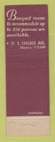Matchbook Cover - Youker's Restaurant Chicago IL Chicken in the Rough