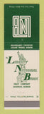 Matchbook Cover - Liberty National Bank Savannah GA