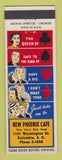 Matchbook Cover - New Phoenix Cafe Columbia SC