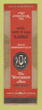 Matchbook Cover - Winthrop Men's Shoes Street's Tulsa OK