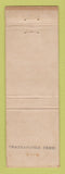 Matchbook Cover - Henderson Auto Body  Chattanooga TN WEAr
