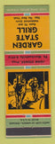 Matchbook Cover - Garden State Grill Haddonfield NJ?