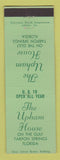 Matchbook Cover - Upham House Tarpon Springs FL