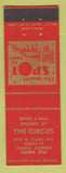 Matchbook Cover - The Circus Skokie IL