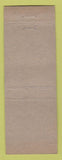 Matchbook Cover - Hotel Jefferson South Bend IN