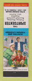 Matchbook Cover - The Sportcenter Parma OH sporting goods