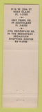 Matchbook Cover - Lincoln Savings and Loan Christmas Cleveland OH