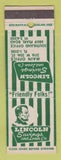 Matchbook Cover - Lincoln Savings and Loan Cleveland OH Abraham
