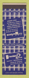 Matchbook Cover - Hotel Markeen Buffalo NY