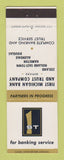Matchbook Cover - First Michigan Bank and Trust Zeeland Holland Allendale MI